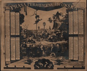 Lviv periodical press. 1873. mal. Karol Młodnicki. Photogr. and published by Jozef Eder