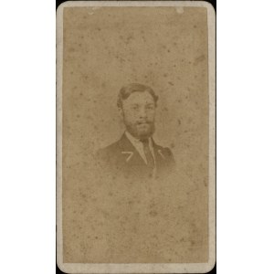 ROSENBACH S.] Fotografia Hipolita Pietraszkiewicza, powstańca styczniowego. Fot. A. Rosenbach. Lwów [ok. 1863-4r.]