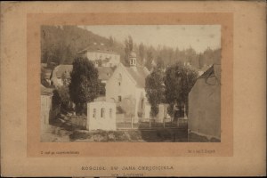 SZAJNOK Theodore] S-go Jana Chrzciciela church in Lviv. Photo from nat. T. Szajnok. Albumen photograph from circa 1880.