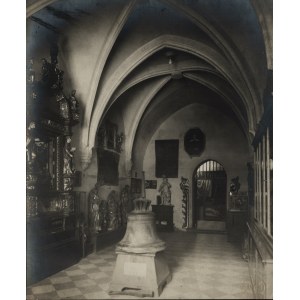 Muzeum Historyczne we Lwowie] Czarna Kamienica. Fotografia fragmentu ekspozycji w Muzeum Historycznym im. Jana III Sobieskiego. Lwów 1934