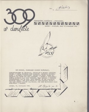 309 in the Bicentennial. Internal Squadron One-Day Newsletter. Dunino - Scotland, on the 23rd of November 1942.