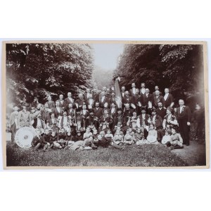 [Bractwo Kurkowe we Lwowie] Strzelanie Królewskie, Lwów dn. 29 maja 1902 r. Fot. Marek Münz we Lwowie (?)