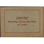 [BRUNICKI Konstanty, zbiory] Zestaw 9 fotografii oraz seria pocztówek z przedstawieniem zbiorów barona Konstantego Brunickiego (1861-1937) ze Lwowa.
