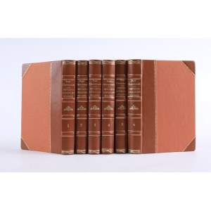 CHMIELOWSKI Piotr - Historya literatury polskiej. T. 1-6. Z przedmową Bronisława Chlebowskiego. Warszawa 1899-1900. Drukarnia Granowskiego i Sikorskiego.