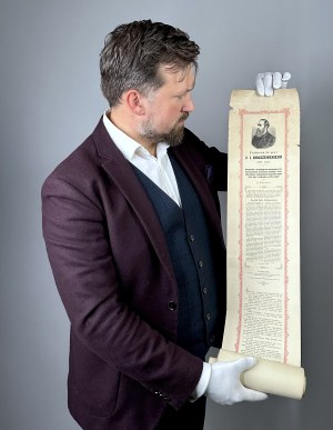 KRASZEWSKI Jozef Ignacy] ESTREICHER Karol - Fifty years of J. I. Kraszewski's work (1830-1879) : an abecadal and chronological account of fifty years of the jubilarian's scientific and literary activity, listing all editions of his works and p