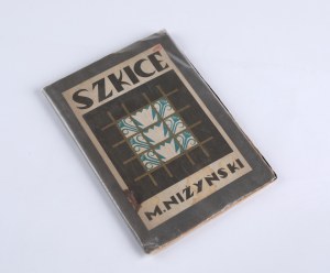 NIZYÑSKI Marjan - Sketches of poetry. Vol. II. Kraków 1931: Zakład Art. Litograficzny A. Proszynski [dedication by the author to Jozef Galuszko].