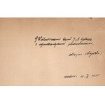 NIŻYŃSKI Marjan - Szkice poezyj. Tom. II. Kraków 1931. Zakład Art. Litograficzny A. Prószyński [dedykacja autora dla Józefa Gałuszki]