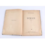 NIŻYŃSKI Marjan - Szkice poezyj. Tom. II. Kraków 1931. Zakład Art. Litograficzny A. Prószyński [dedykacja autora dla Józefa Gałuszki]