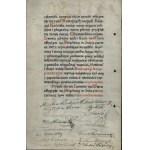 Towarzystwo Strzeleckie we Lwowie] Adres ku czci Abp Józefa Bilczewskiego, w obronie przed atakami czasopisma Monitor, Lwów, Strzelnica Miejska, 9 VI 1907 r.