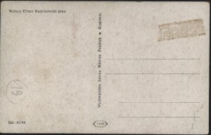 Patriotic postcard. Resurrection of Poland. Freedom to the Nations. Mal. Walery Eliasz Radzikowski. Published by the Salon of Polish Painters in Cracow].