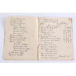 I Brygada Legionów Polskich] Na pamiątkę Rok 1914-5-6- i 1917. Rękopis z modlitwami i piosenkami autorstwa żołnierza z I. Bryg. I pułku I Baonu LP. Tomaszów Mazowiecki, 19 I 1917 r.