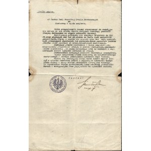 Drużyny Bartoszowe we Lwowie, I W. Ś.] 63 Rozkaz Rady Naczelnej Drużyn Bartoszowych do Komisarzy i mężów zaufania. Ściśle tajne [Lwów? 1914]