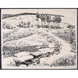 JAŹWIECKI Franciszek (1900-1946) - Konary, 1934.