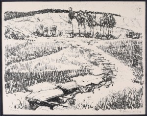 JAŹWIECKI Franciszek (1900-1946) - Konary, 1934.