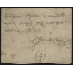 LEGIONY POLSKIE] Fotografia z dedykacją Romana Góreckiego, oficera Legionów Polskich, podczas odbywania kary więzienia w obozie jenieckim Huszt. 17 III 1918 r.