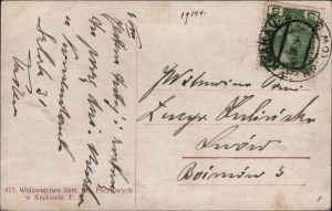 Polish Legions] Correspondence of Tadeusz Zulinski, adjutant to Jozef Pilsudski, sent 2 days before the departure of the 1st Cadre. Cracow, August 4, 1914.