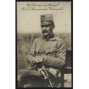 Portret gen. Hermanna Kusmanka, komendanta Twierdzy Przemyśl. Dat. 1916 r.