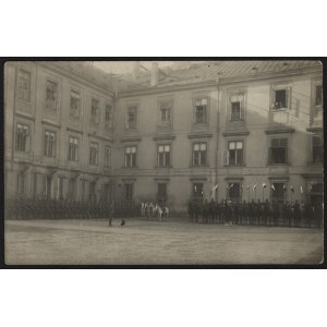 Rada Regencyjna Warszawa] Intromisja Rady Regencyjnej na Zamku Królewskim w Warszawie 27 października 1917.