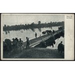Set di 3 cartoline del 1° Reggimento della 1° Brigata delle Legioni. Colonna a Raśne, Territoriale sul fiume Nida, Baon III. sul fiume Bug. Ca. 1916 r.