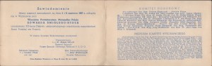 General J. Haller's Blue Army] Invitation to the celebration of the 20th anniversary of Haller's Army, issued by the Association of Veterans of the former Polish Army in France outpost Krzeszowice. 1937 r.