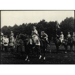 Błękitna Armia gen. Józefa Hallera] Zestaw 10 fotografii Błękitnej Armii oraz gen. J. Hallera z różnych defilad i uroczystości. Kraków 1919-1925, odbitki powojenne