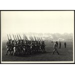 Błękitna Armia gen. Józefa Hallera] Zestaw 10 fotografii Błękitnej Armii oraz gen. J. Hallera z różnych defilad i uroczystości. Kraków 1919-1925, odbitki powojenne