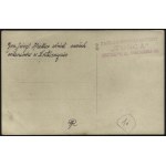 Błękitna Armia, Wielkopolska] Gen. Józef Haller wśród swoich wiarusów. Krotoszyn? Fot. Zakład fotograficzny Tosca.
