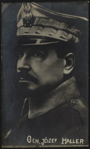 HALLER Jozef Gen.] Photograph of General Jozef Haller in the uniform of the 