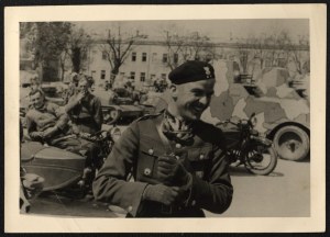 1st Light Tank Battalion] Photograph of Capt. Stefan Kossobucki, the last commander of the 3rd Company of the 1st Tank Battalion. Before September 1939.