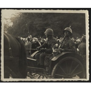 10 Pułk Piechoty] Taczanka CKM z 10 P. P. Łowicz. 1939 r.