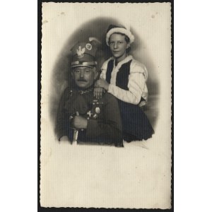 2 Pułk Ułanów Legionowych, weteran] Fotografia weterena II Pułku Ułanów Legionowych. 21 VIII 1939 r.