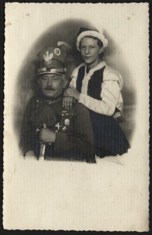 2nd Legion Lancers Regiment, veteran] Photograph of a veteran of the 2nd Legion Lancers Regiment. August 21, 1939.