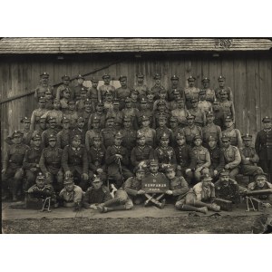 22 Pułk Piechoty] Fotografia 9 kompanii 22 P. P. Siedlce 1926 r.
