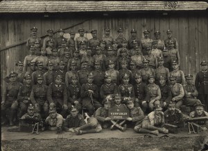 22 Infantry Regiment] Photograph of the 9th company of the 22nd P. P. Siedlce 1926.