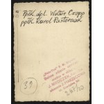 5 Dywizjon Artylerii Konnej] Fotografia Ppłk. dpl. Wiktor Czopp, ppłk. Karol Pasternak. Fot. J. Mroczek Kraków.