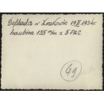 5 Pułk Artylerii Ciężkiej] Defilada w Krakowie w 1934 r. Widoczna haubica 155 mm z 5 PAC. Kraków 1934 r.