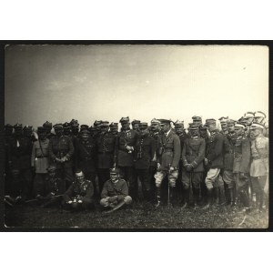 WOJSKO POLSKIE] Manewry pod Pszczyną we wrześniu 1924 r. [Gen. T. Rozwadowski, S. Szeptycki, M. Kuliński, E. Ślaski]