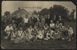 Athletics competition Rep. Bochnia-Neopolomice. Niepołomice 17. VI. 1928 r.
