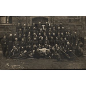 [5 Dywizjon Żandarmerii] Fotografia zbiorowa oficerów 5 Dywizjonu Żandarmerii w Krakowie IX 1925 r.