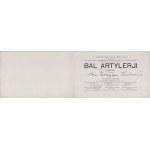 5 Grupa Artylerii Kraków] Zaproszenie na bal 5 Grupy Artylerji w Salonach Garnizonowego Kasyna Oficerskiego w Krakowie, 7 II 1931 r.