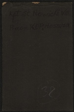 Border Protection Corps] Photograph by Capt. Stanislaw Nowicki of the VIII. Baon KOP 