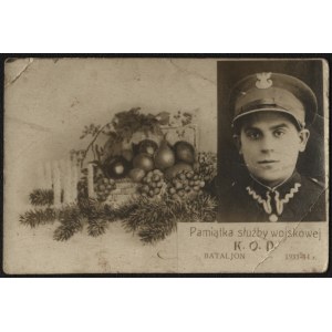 Korpus Ochrony Pogranicza] Pamiątka służby wojskowej K. O. P. 1933-34 r.