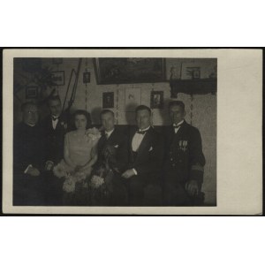 MARYNARKA WOJENNA] Kpt. Zieliński Feliks i por. pil. Wiland Mietek. Puck 1926 r.