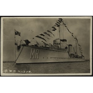 [WAR MARINE] ORP Mazur - torpedo boat. Gdynia 1932.