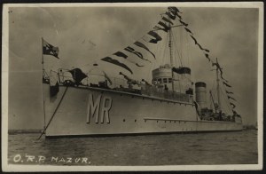 NAVY] ORP Mazur - torpedo boat. Gdynia 1932.