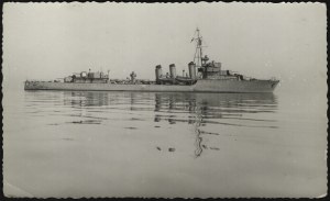 Navy] ORP. Burza - destroyer. 1939 r.