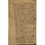 CHOŁODECKI-BIAŁYNIA Józef] Fragment rękopisu Józefa Białyni-Chołodeckiego do wydawnictwa Z minionej doby. Kilka wspomnień na tle zapisków prywatnych. Odbitka z rocznika Zdrowie [Lwów, nie po 1903]