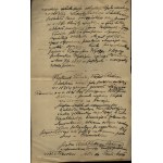CHOŁODECKI-BIAŁYNIA Józef] Fragment rękopisu Józefa Białyni-Chołodeckiego do wydawnictwa Z minionej doby. Kilka wspomnień na tle zapisków prywatnych. Odbitka z rocznika Zdrowie [Lwów, nie po 1903]
