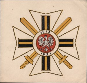 Union of former Polish Army Volunteers] ZBOAP leaflet print from the 1930s.