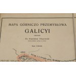 GALICIA] Mining and industrial map of Galicia, by Dr. Stanislaw Olszewski. Vienna [1910].